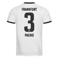 Camisa de Futebol Eintracht Frankfurt Willian Pacho #3 Equipamento Alternativo 2023-24 Manga Curta